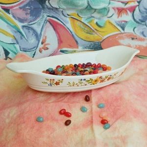 Vintage floral ceramic